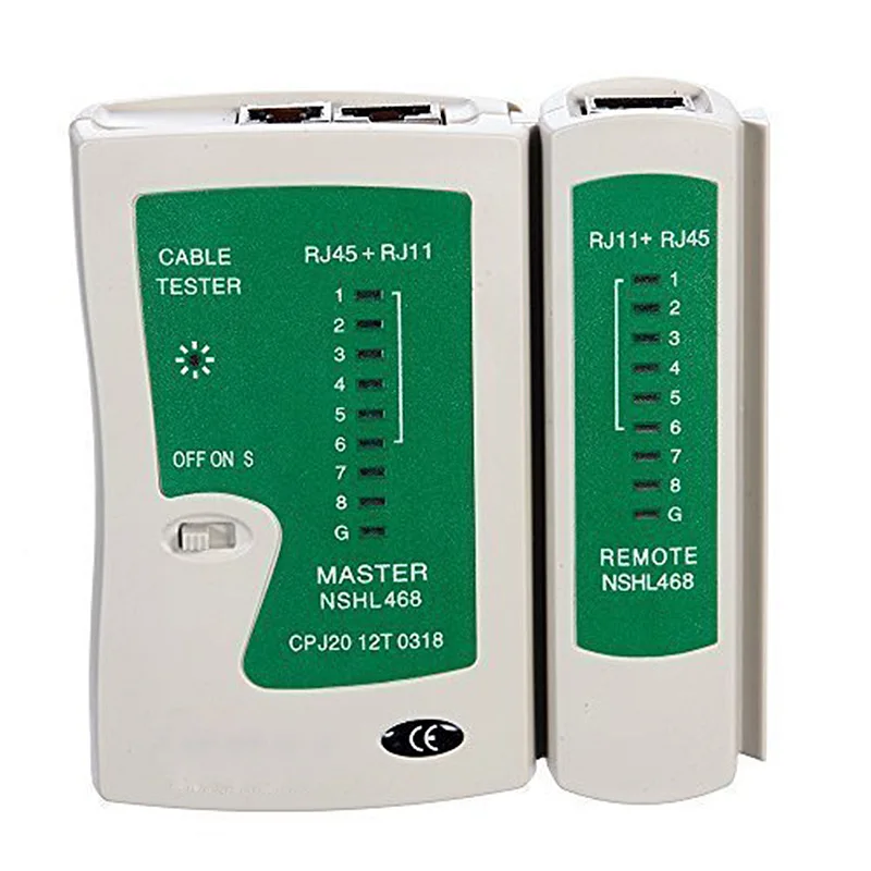 RJ45 RJ11 RJ12 CAT5 CAT 6 UTP Network Lan Cable Tester Test Tool