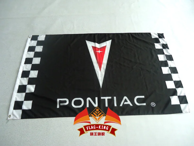 

Pontiac racing Vertical Flag Indoor Outdoor Automotive Banner Flag 3X5