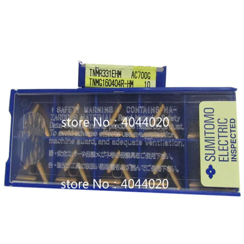 

Sumitomo TNMG160404R/L-HM TNMG160408R/L-HM AC700G AC820P AC830P AC630M AC510U Carbide Inserts External Turning Tool