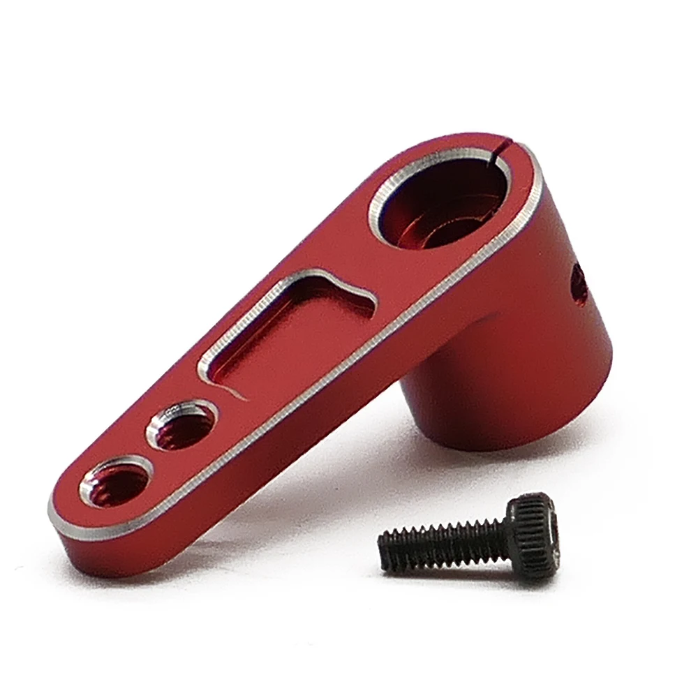 28mm Alaşım 25 T Diş Direksiyon Yarım Servo Kol (Futaba Savox 2x Çekirdek Hl Hsp Hd Güç Gitmek Teknoloji) m2.5 Iplik 1/8 1/10 Rc Hobi Araba