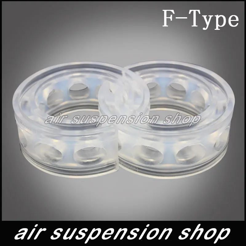 

2Pcs Universal 38mm Car F-Type Air Spring Bumper Shock Absorbers Strut Urethane Rubber Bumper Cushion Kit for 38mm Spring Height