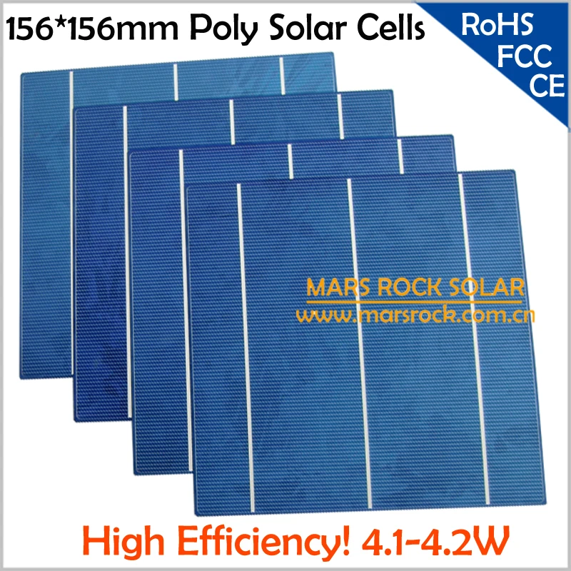 500pcs/Lot Wholesale 4.2W Polycrystalline Silicon Solar Cells 6X6, 17% Efficiency,Uniform Color,DHL,UPS,FedEX, EMS,Free Shipping