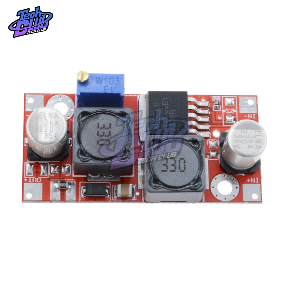 XL6009 Boost Buck Converter Step Up Adjustable 20W 5-32V to 1.2-35V DC-DC Power Supply Module High Performance Low Ripple