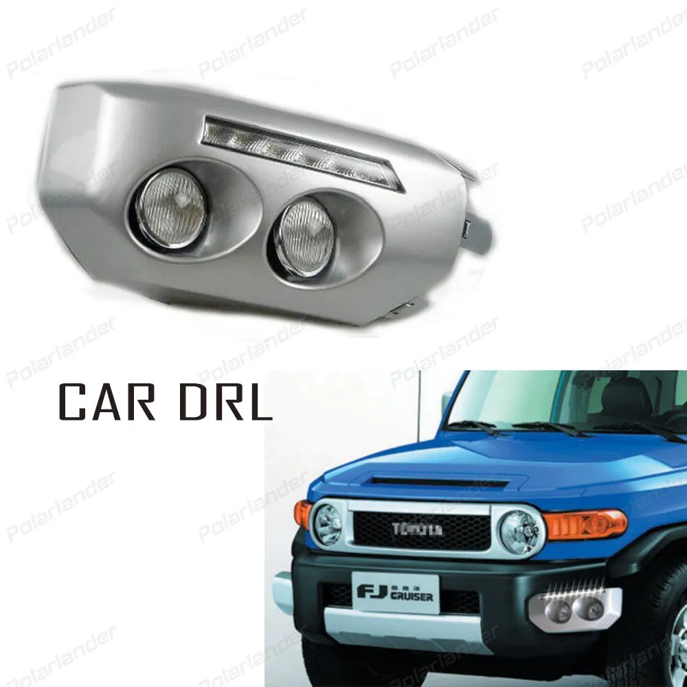 

Auto part Daytime driving running light for T/oyota FJ cruiser 2011 - 2013 6000k LED car styling