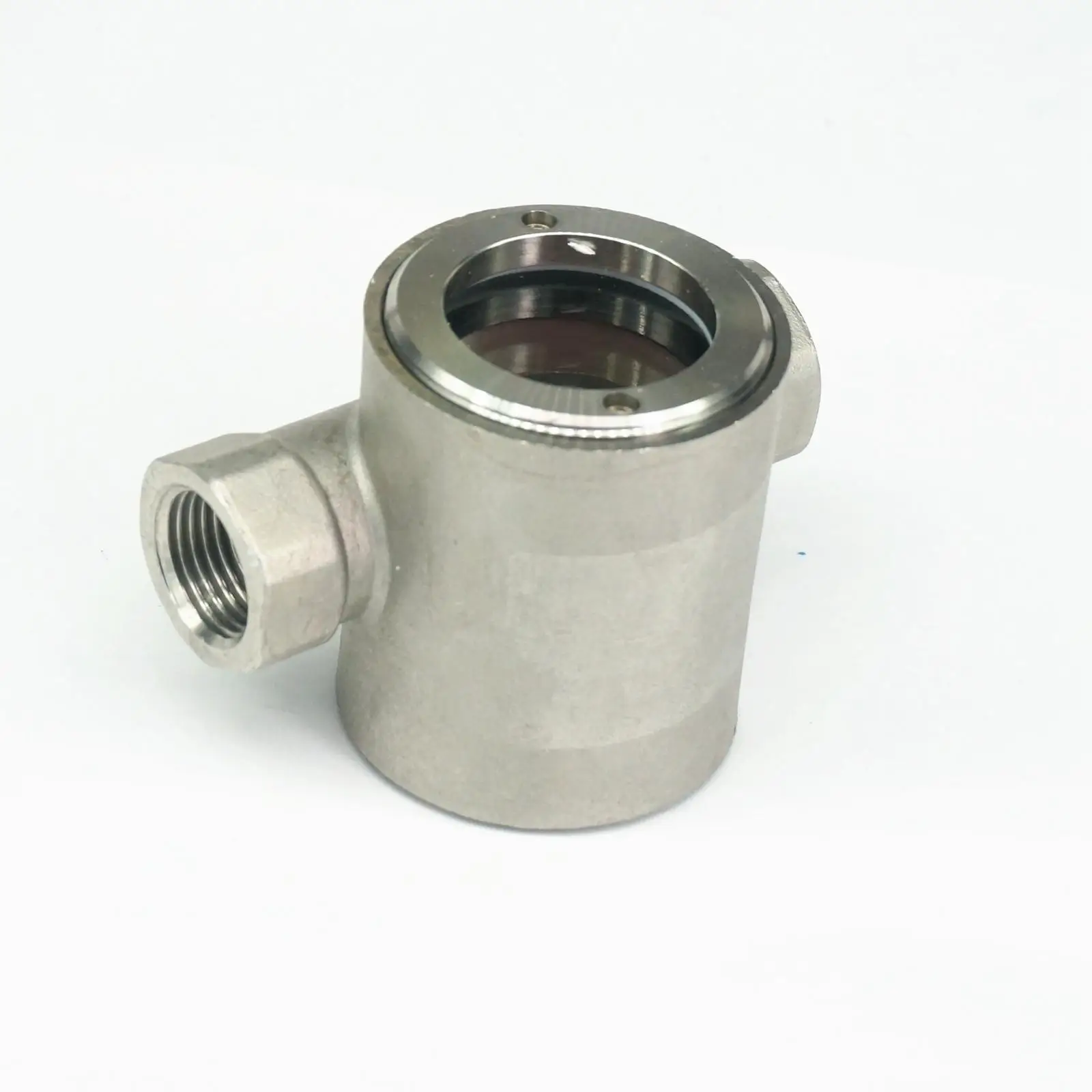 1/2" BSP Female SS304 Stainless Steel Window Sight Flow Indicator With Impeller