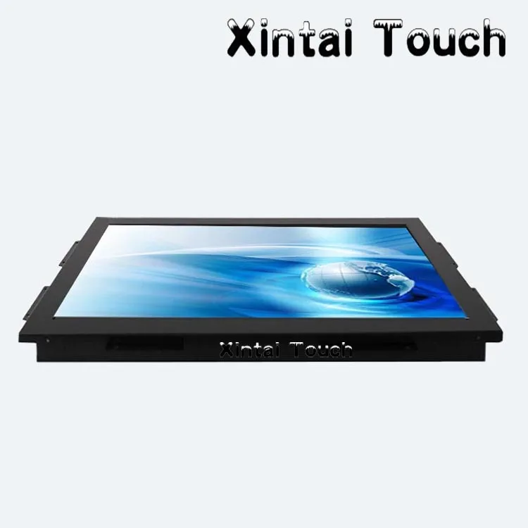 VGA Mental 19 inch open frame touch monitor 4-Wire 5-Wire Resistive LCD touch screen monitor