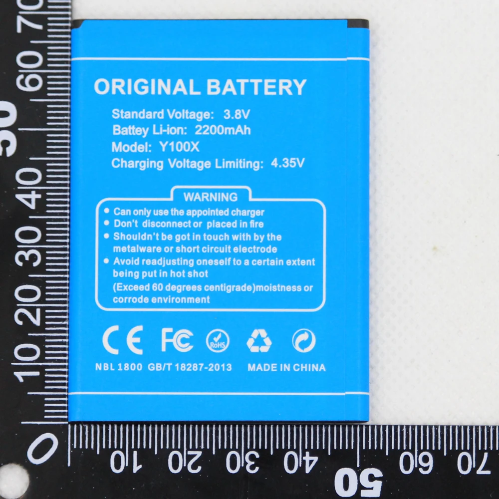 

Battery Replacement For Doogee Y100X Battery 2200mAh High Quality Batterie Bateria Accumulator for DOOGEE NOVA Y100X