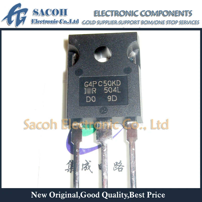 

Refurbished Original 5Pcs/Lot IRG4PC50KD G4PC50KD OR IRG4PC50K G4PC50K TO-247 30A 600V Power IGBT Transistor