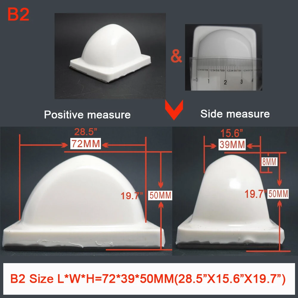 TJ Wholesale B2 pad printing silicone rubber pad Square silicone pad 28.5