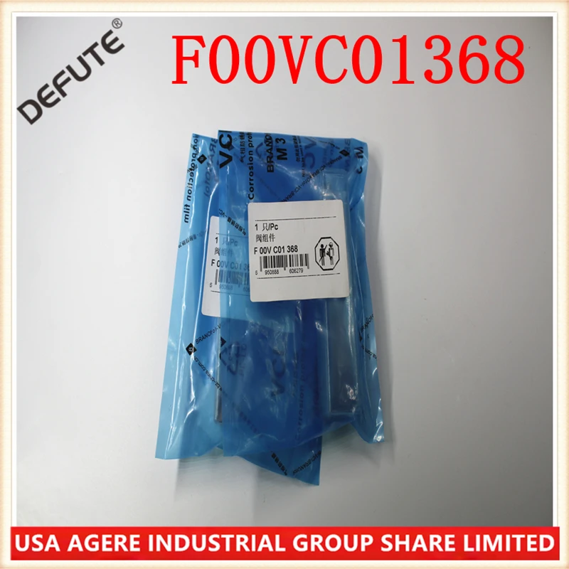 

4pcs F00VC01368 / F 00V C01 368 Common rail injector valve assembly FOOVC01368 for injector 0445110321 0445110390