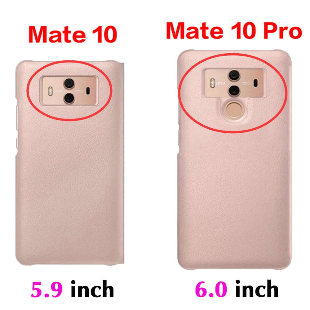 Smart View Case For Huawei Mate 10 Pro Mate10pro Magnetic Shockproof Cover For Huawei Mate10 Pro 10pro Flip Leather Phone Case