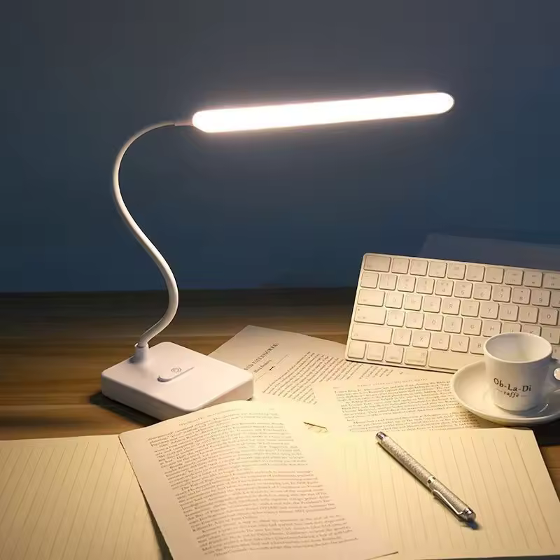 Lâmpada De Mesa Touch Led Com Carregamento Usb E Proteção Para Os Olhos.