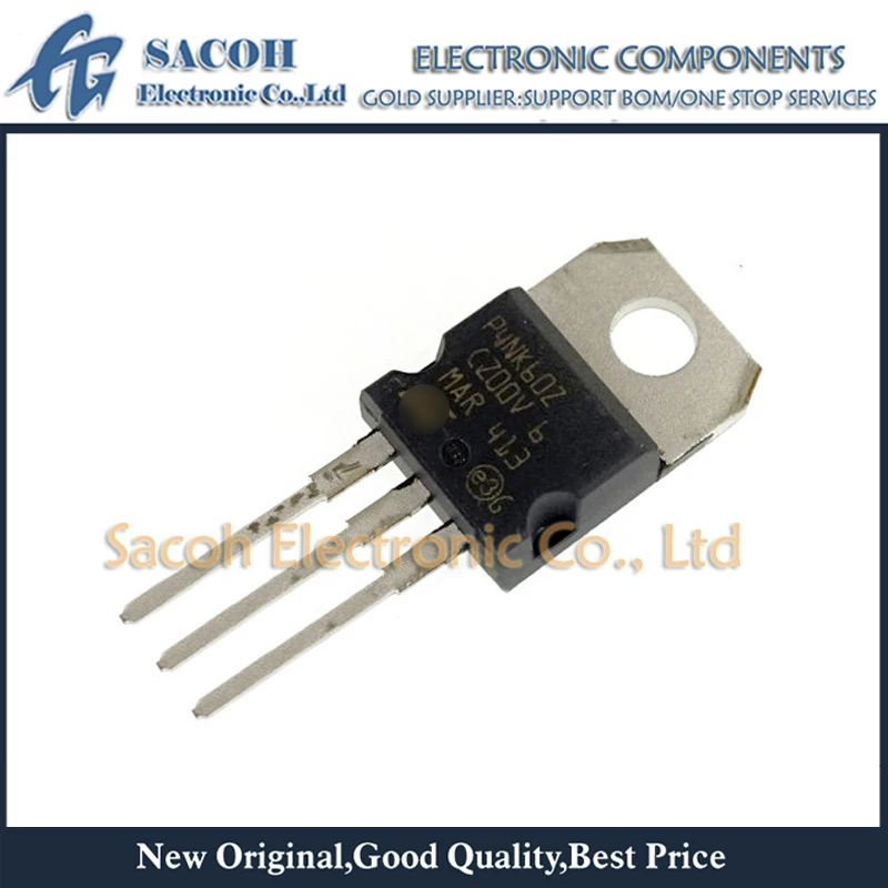 

New Original 10Pcs/Lot STP4NK60Z P4NK60Z STP4NK60ZFP P4NK60ZFP TO-220 4A 600V Zener-Protected Power MOSFET