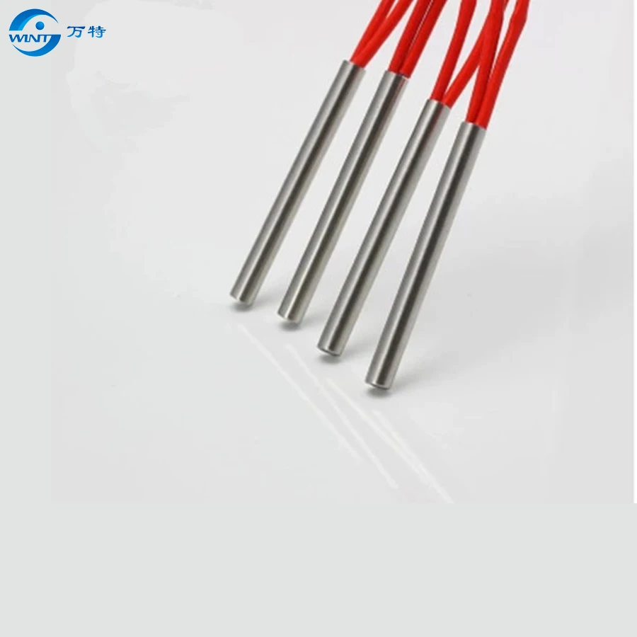 Free shipping 12*600mm Heater Length AC 230V 600W Electric Cartridge Heater Heating Element 10pcs