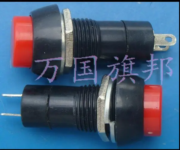 red and green non-locking Key switch / push button switch installation hole:12mm PBS-11B