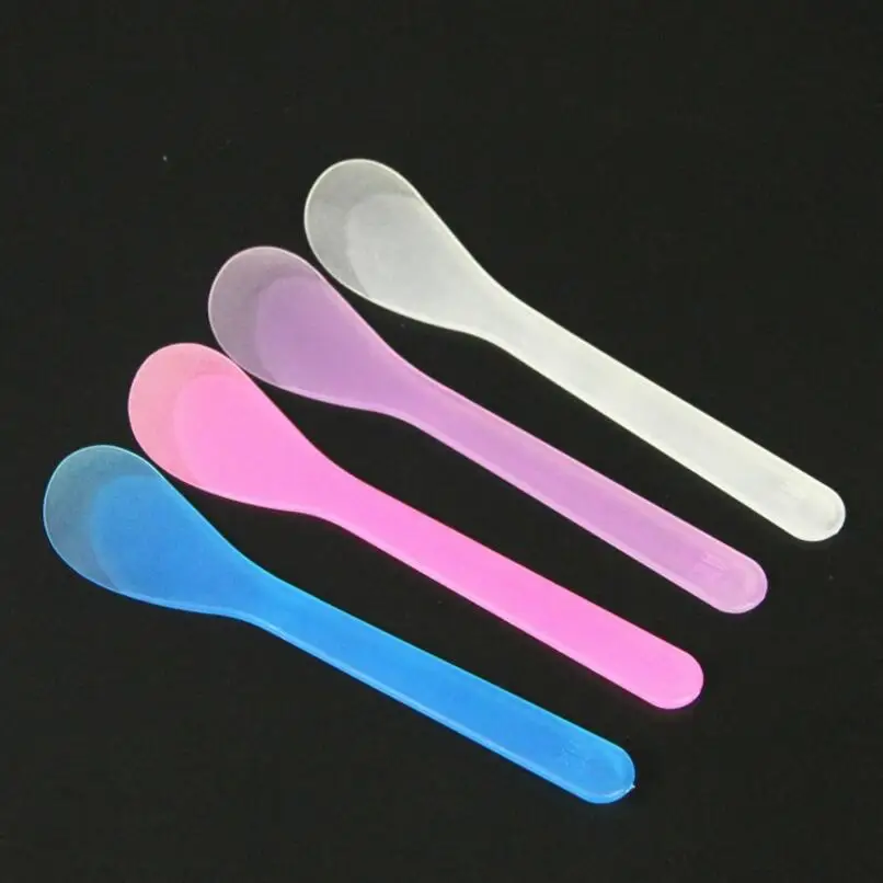 

Wholesale Plastic DIY Cosmetic Spatula Facial Mask Mixing Spatulas Spoon Stick Makeup Tools