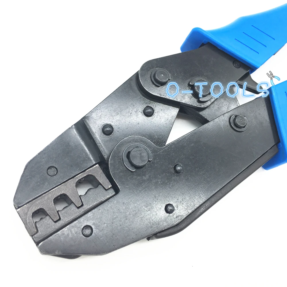 Double ferrules crimping plier hand ratchet crimping tool for twin cord end sleeves 2*6-16mm2 LS-2*616EF