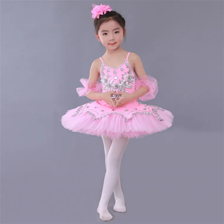 Skullwear de ballet pour enfants, robe de performance, jupe princesse Pengpeng, vêtements de danse pour filles, fzBallet