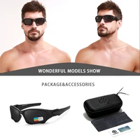 KDEAM Outdoor Sports Polarized Sunglasses Men Curve Cutting Frame Stress-Resistant Lens Shield Sun Glasses Women KD0623 - Image 4