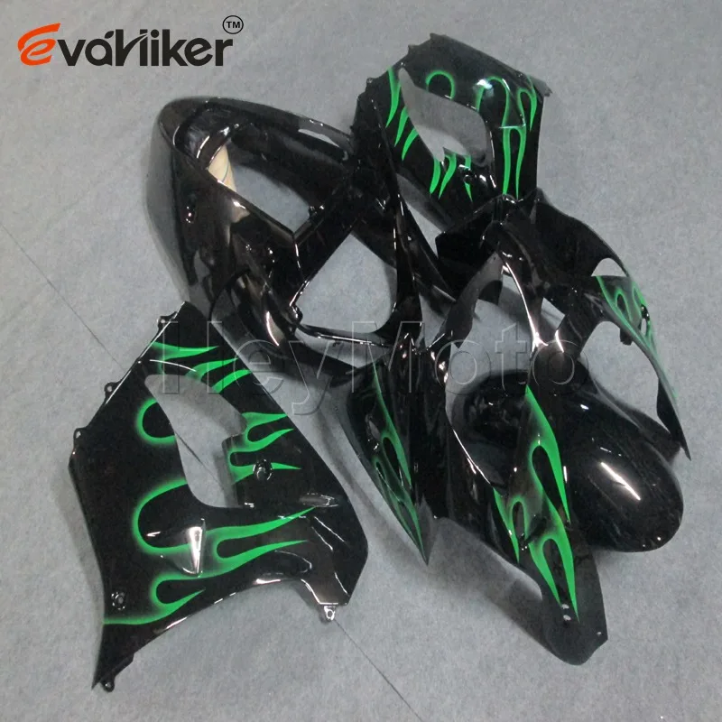 Customised color ABS Plastic fairing for ZX-6R 1998 1999 blue ZX 6R 98 99 motorcycle bodywork kit