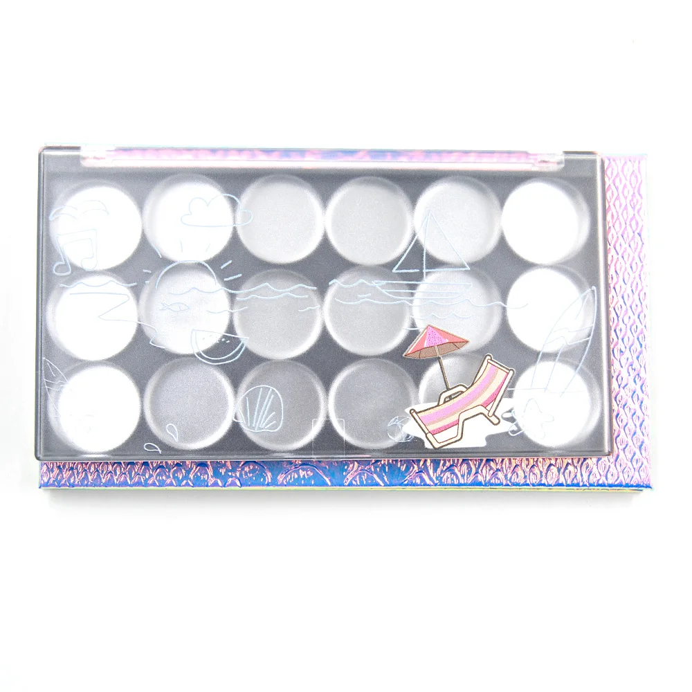 1PC Professional Refill eye shadow palette Empty Magnetic eyeshadow lipsitck palette DIY Makeup Storage Private holiday cosmetic