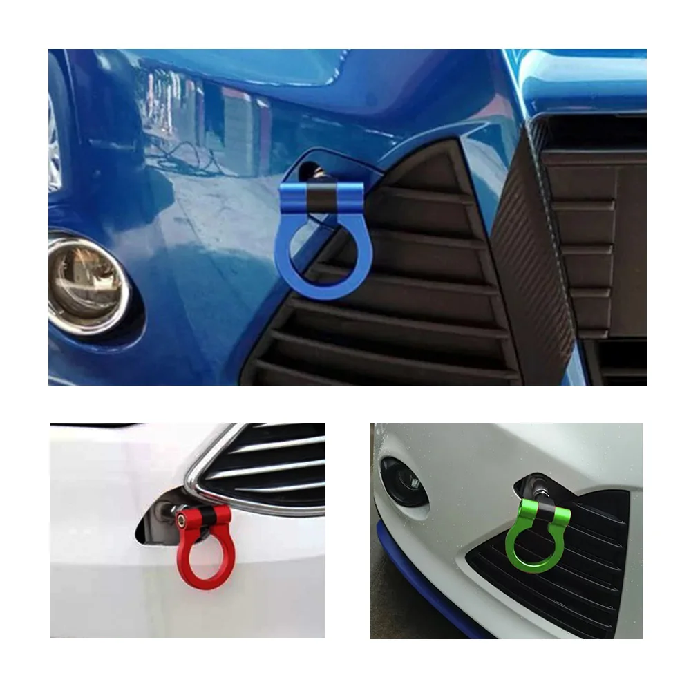 RASTP-Aluminum Car Front Tow Hook Trailer Ring Fit For Toyota Avanza/Japan Car RS-TH008-8