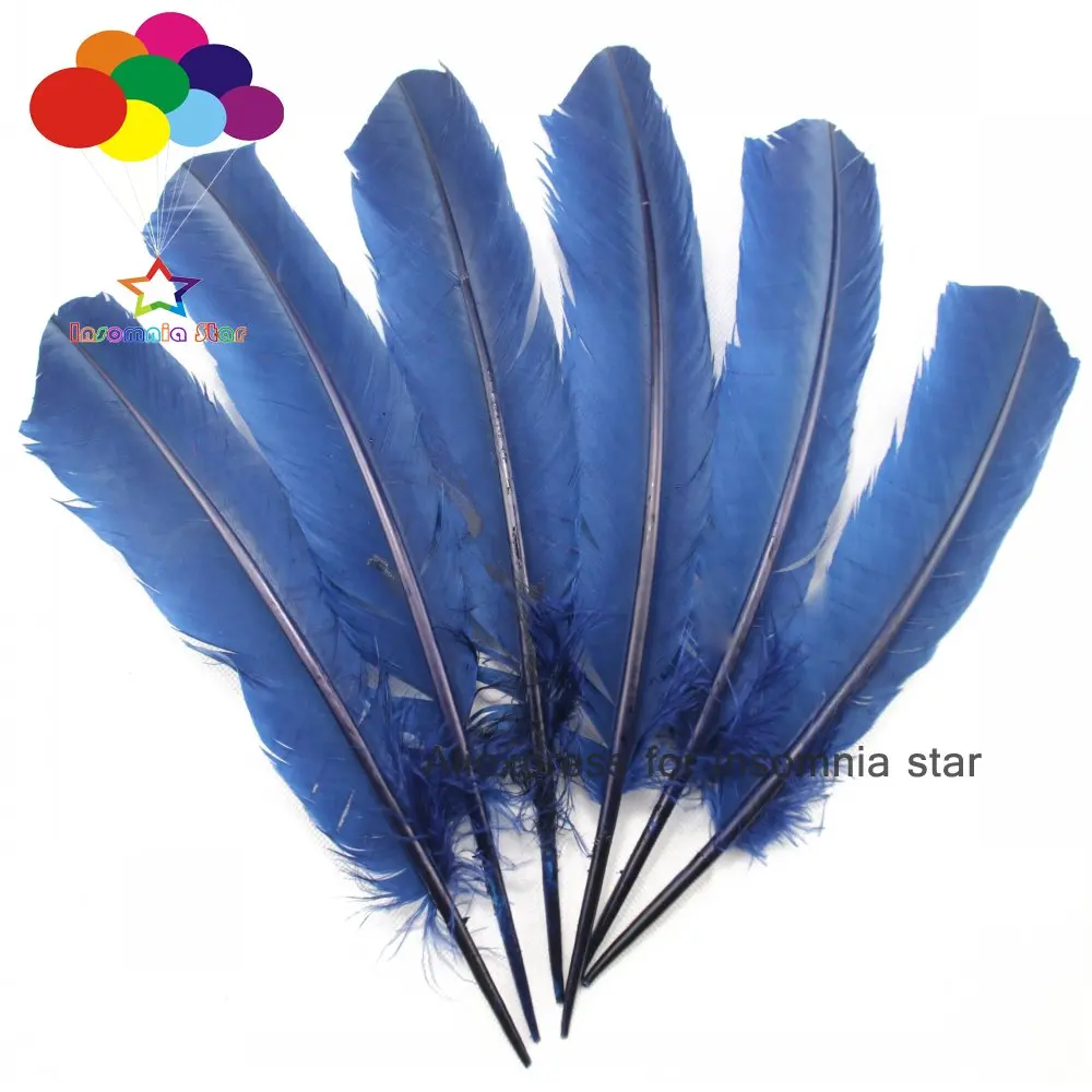 Carnival pheasant feathers for Carnival, Turkey Quills, Carnival, Headdress, Carnival, Wing, 28-33 cm, 11-13inch, 10-100 pcs