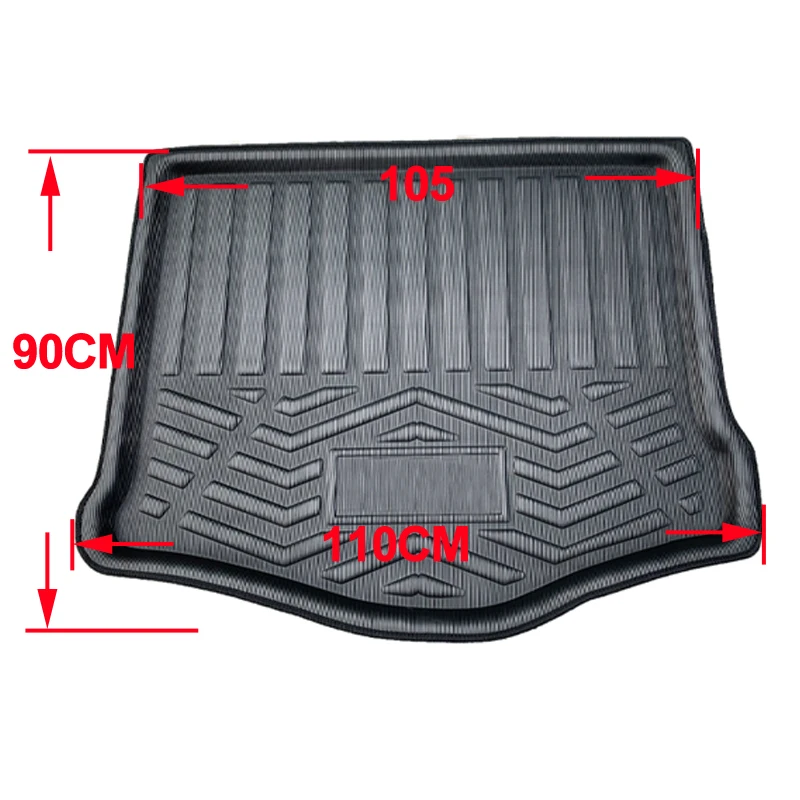 Car Rear Boot Cargo Liner Trunk Floor Carpet Mats Mat Tray Carpets Anti-dirty Pad For Ford Focus Mk3 2012 - 2017 2018 Hatchback