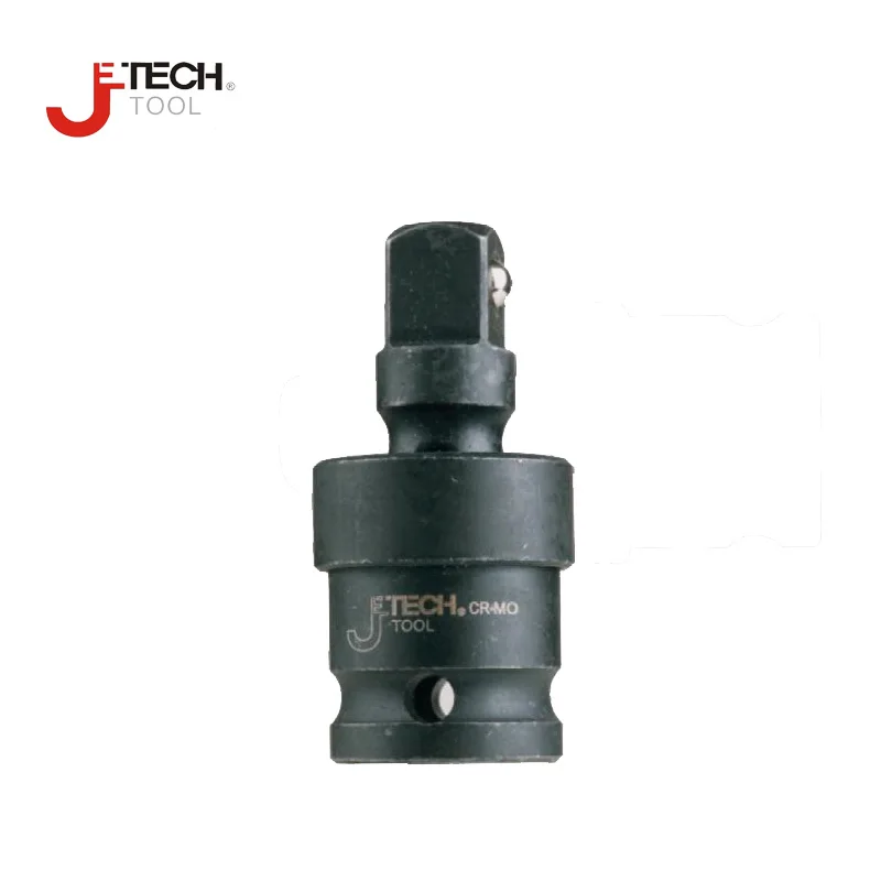 Jetech-adaptador de impacto universal para junta cr-mo, 1 peça, 1/2 ", 3/4 polegadas, junta de impacto do ar, acessórios, bola preta, durável