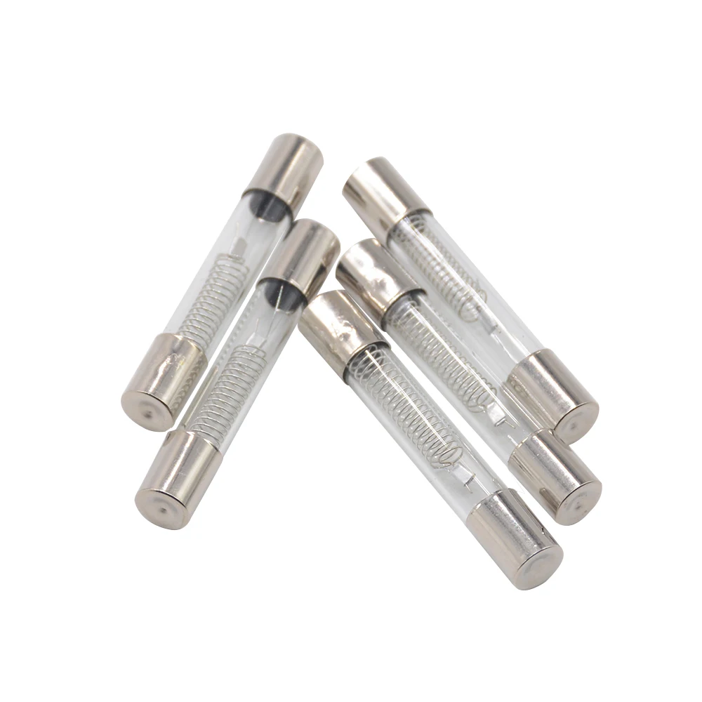 5pcs 5KV Special Microwave Oven Fuse 6*40mm 0.6 0.65 0.7 0.75 0.8 0.85 0.9 A Glass Tube Fuse 700MA 6x40mm High-Pressure Fuse