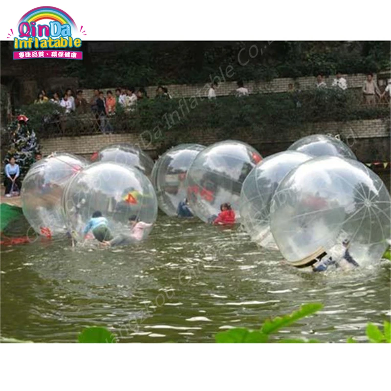 Inflatable Bubble Water Ball,Walk On Inflatable Swimming Pool Watering Ball Inflatable Toys,Pool Float Water Rolling Ball