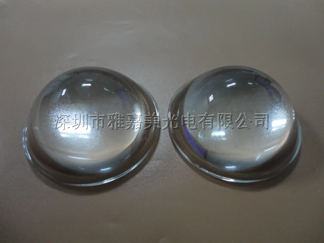 

optical glass lenses Diameter 50.6MM Focusing Flashlight glass Convex lens, High power LED lens