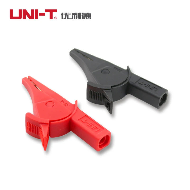 UNI-T UT-C04A Multimeter Test Lead Prob Alligator Clip Crocodile Test Clip For Fluke Banana End 1000V 10A