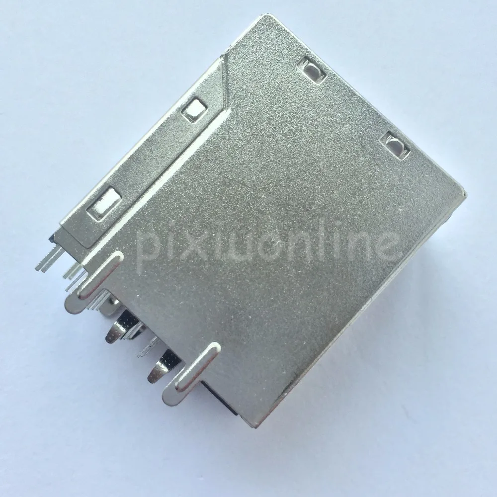 1pc G40Y RJ45 USB Ethernet Cable Female Socket Connector With 2 LED Data Connection Interface Charging Sale at a Loss France