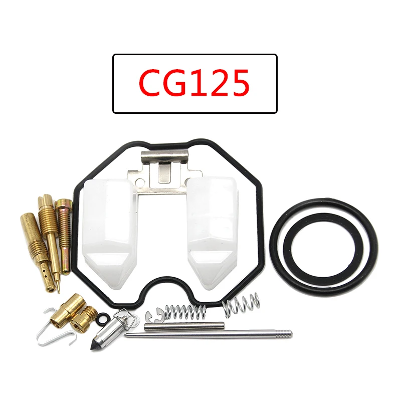 Sclmotos- Motorcycle For Keihin PWK Carburetor PZ26/27/30 Repair Kits CG125 CG150 CG200 Carb Case for HONDA CG Motorcycle