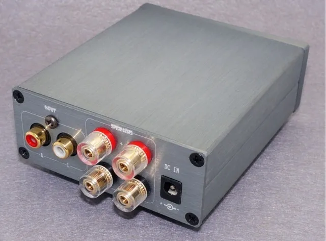 มาตรฐานสก์ท็อปขยายอำนาจTDA7498Eดิจิตอลเครื่องขยายเสียง(160Wx2)สีแดงแหวนเหนี่ยวนำ