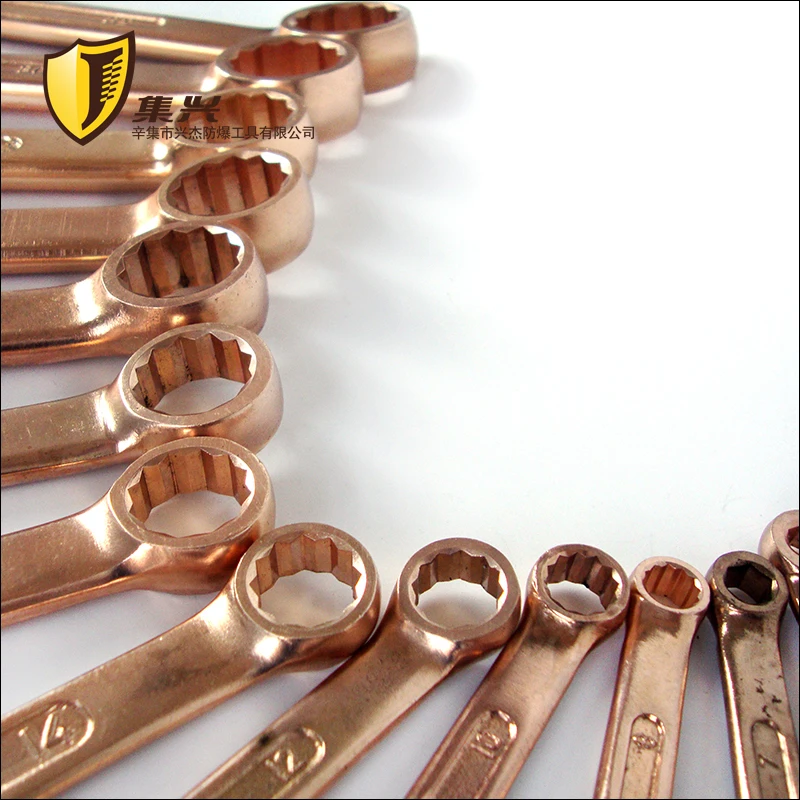 5.5mm-24mm  Beryllium Copper Combination Wrenches,Non sparking and Non magnetic Tools,Safety Hand Tools