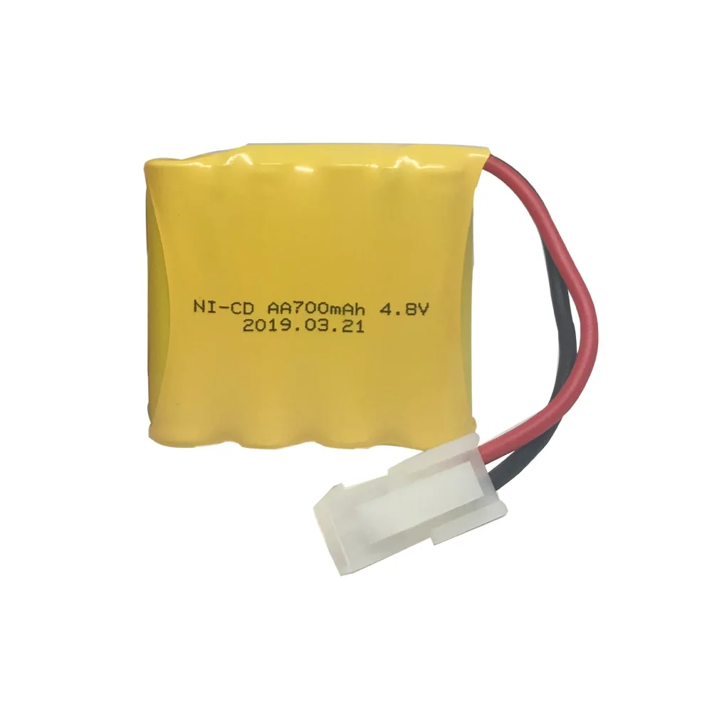 Batería de 3 piezas para Huanqi 508, 550, 4,8 V, 700mah, ni-cd, para HQ 611, 605, accesorios de juguete para coche de control remoto, paquete de batería nicd con enchufe 2P, 5559