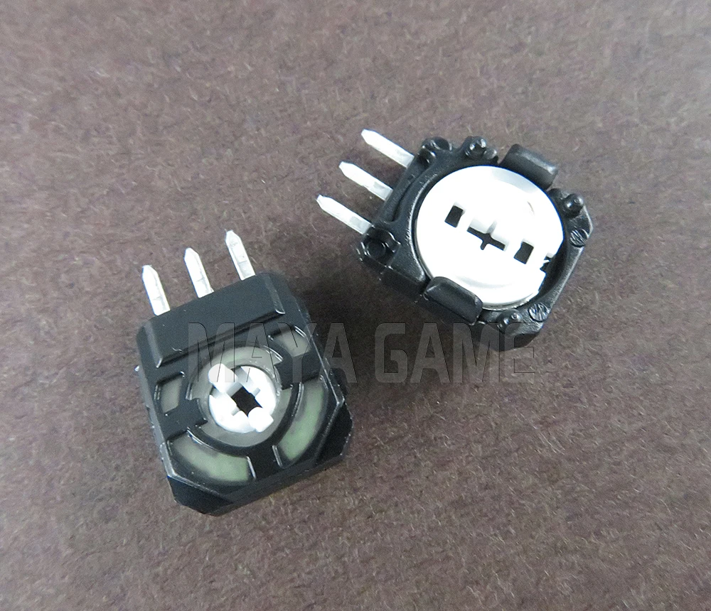 100 قطعة عصا تحكم تناظرية ثلاثية الأبعاد مايكرو التبديل محور المقاومات لاستبدال بلاي ستيشن 4 PS4 Xboxone تحكم Thumbstick