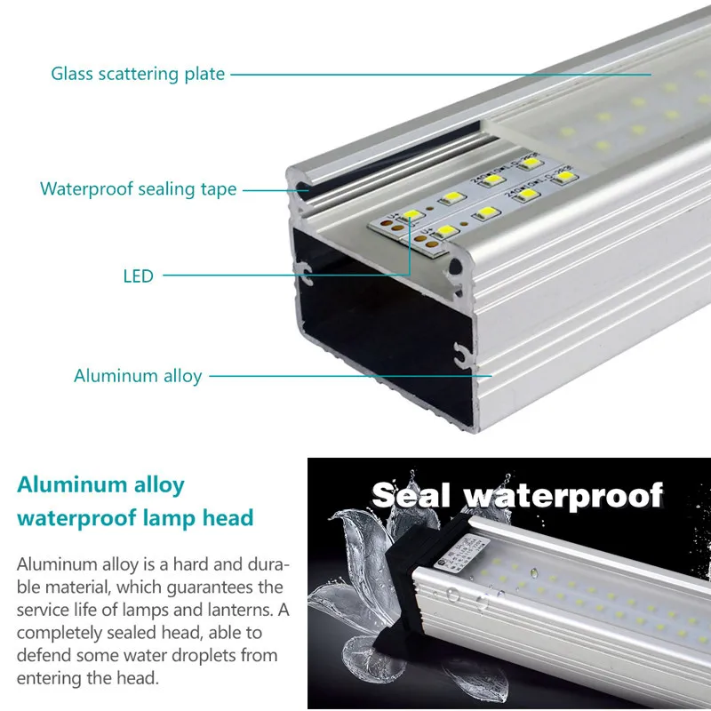 Led Machine Tool Work Light Waterproof Oil-proof Explosion-proof Lamp CNC Lathe Lighting Lamp 220V 24V Aluminum Alloy Led Lamps