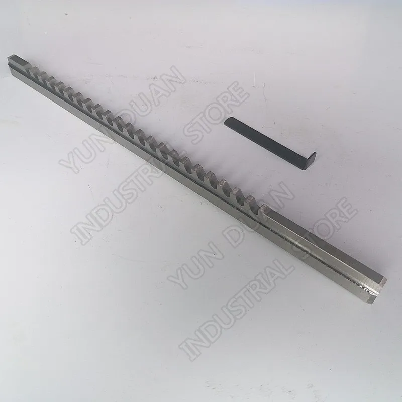 8mm C Keyway Broach  Push Type High speed steel HSS Cutting Tool for CNC Broaching machine Metalworking