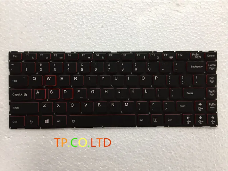 

Новая английская клавиатура для Lenovo YOGA 500-14IBD 500-14IHW, клавиатура для ноутбука США без подсветки, бесплатная доставка