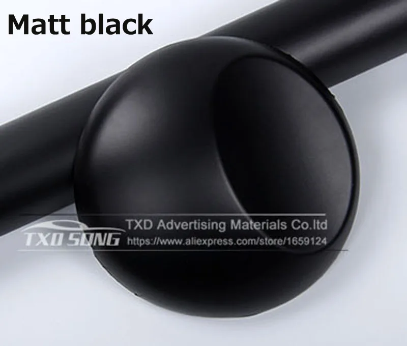 Matte Black glossy black glitter black Vinyl Wrap Self Adhesive Air Release Bubble Free Car Styling Membrane Sticker Decal Film