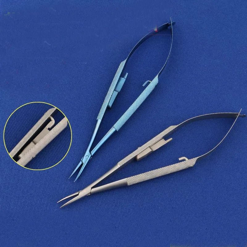 Pince à poignée d'aiguille de Type verrouillage à coude droit, outil de préhension d'aiguille Durable pour les travaux de précision