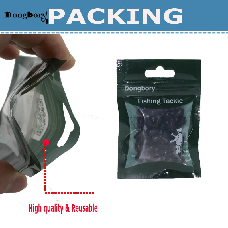 Dongbory 30PCS Rapid Quick Change Beads Camo Fishing Change Hooklength Instantly Shock Bead for Carp Fishing Method Feeder