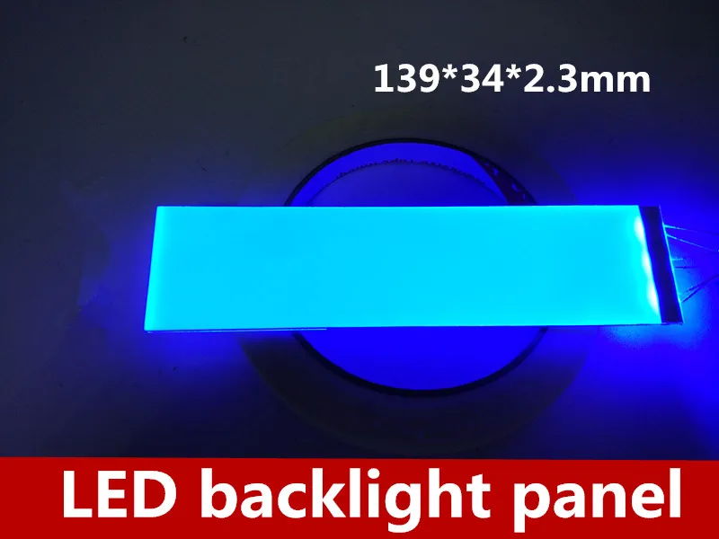 

10PCS LED backlight panel 139*34*2.3mm Silk Printed Luminescent Board