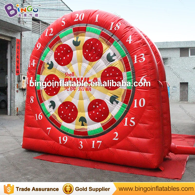 Inflatable Toys Outdoor Inflatable Double Sided Soccer Dart Board Inflatable Sport Game for Festival Parade/Easter Party-Toys