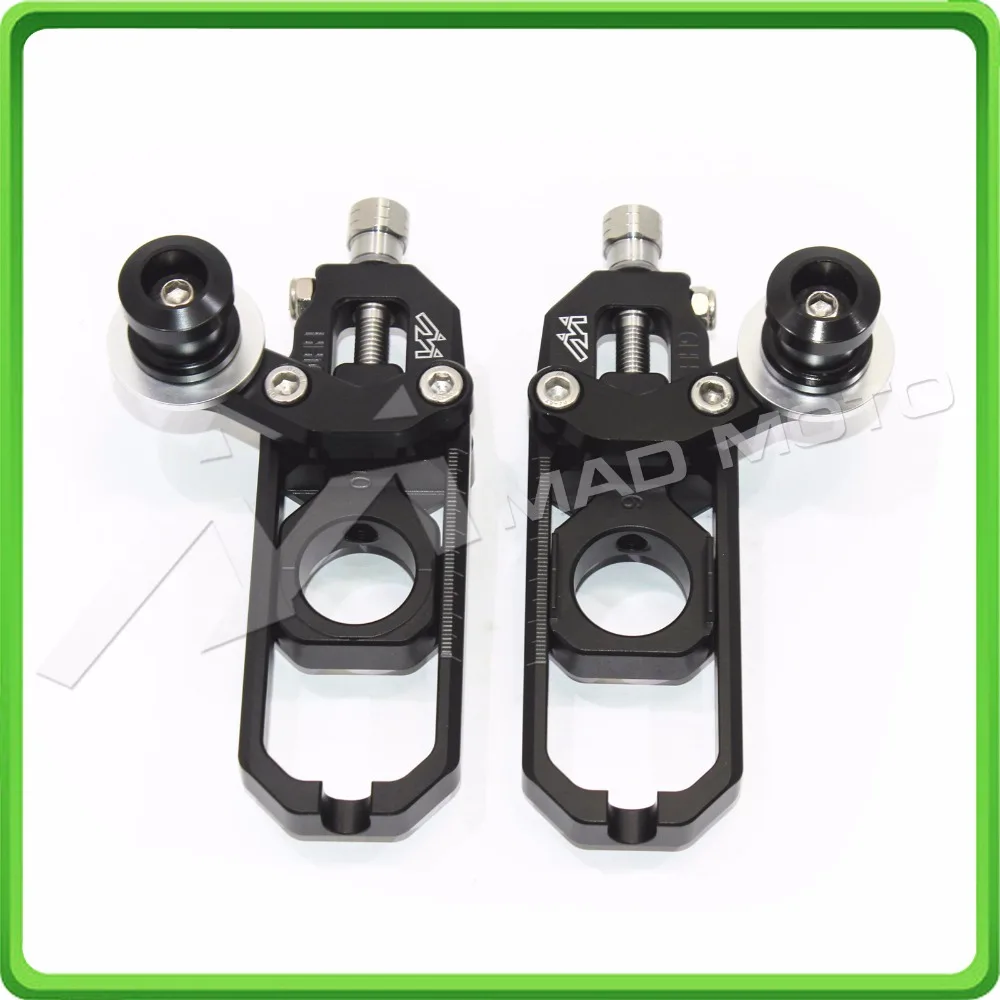 

Motorcycle Chain Tensioner Adjuster with spool fit for Honda CBR1000RR 2008 2009 2010 2011 2012 2013 2014 2015 2016 Black