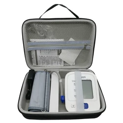 Bolsa de almacenamiento de viaje EVA, funda para Omron 10 Series, Monitor de presión arterial inalámbrico para la parte superior del brazo (BP786/ BP785N/ BP791IT), el más nuevo