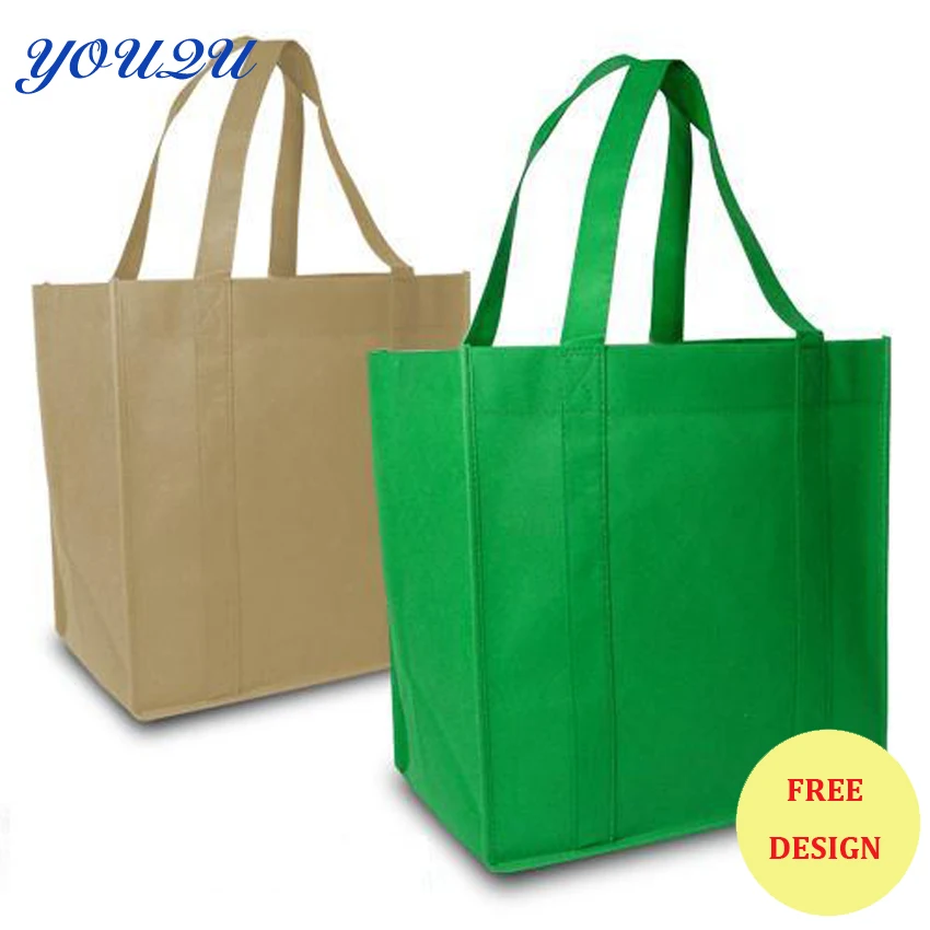 Customize reusable non woven shopping bag custom promotion bag non woven fabric bag